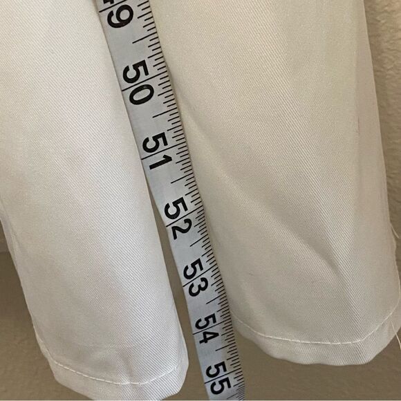 White lace Long Sleeve wedding elopement modest Courthouse LDS Temple dress S - Picture 8 of 14